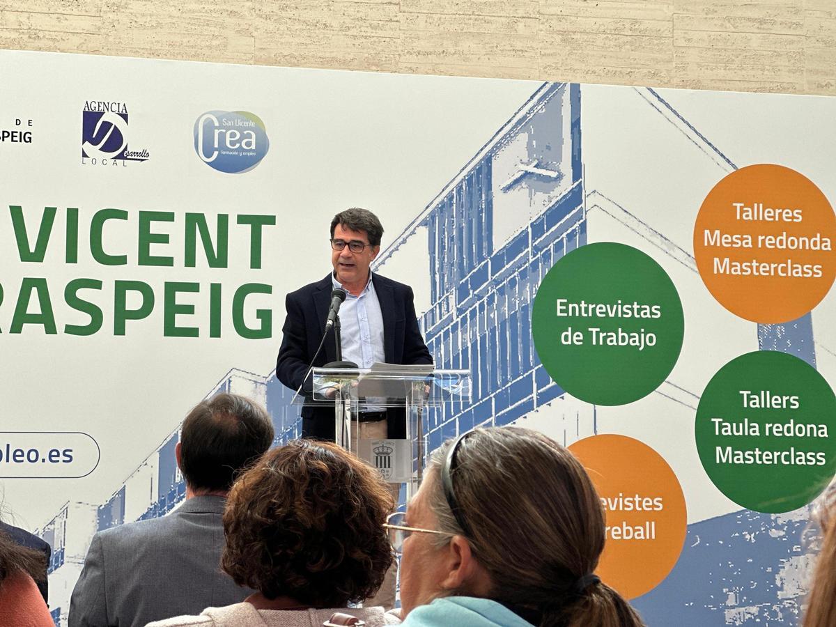 El alcalde de San Vicente del Raspeig reivindica el papel de las Administraciones locales.