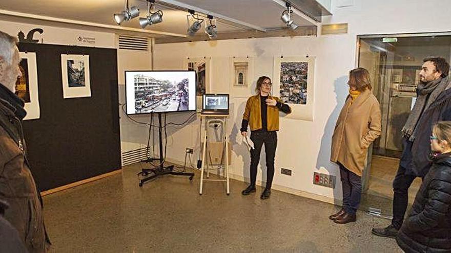 Clara Gromaches va conduir la inauguració de l&#039;exposició