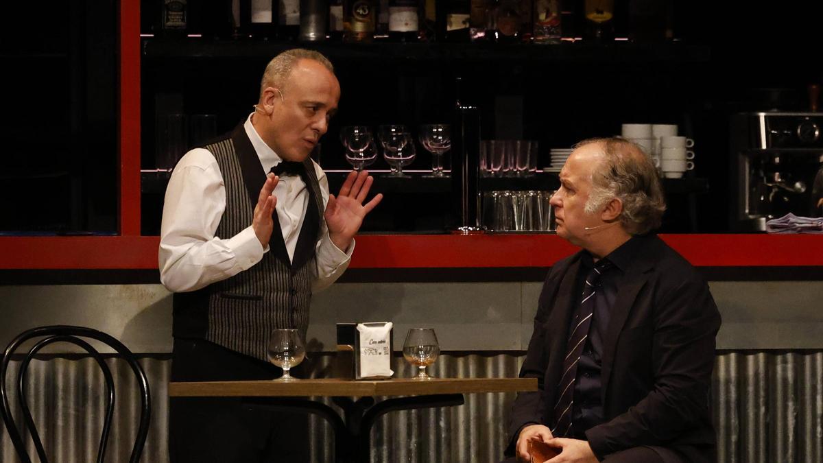 Un momento de la representación.