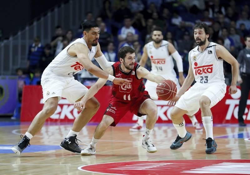 Las imágenes que nos ha dejado la derrota del CAI Zaragoza frente al Real Madrid (96-84)