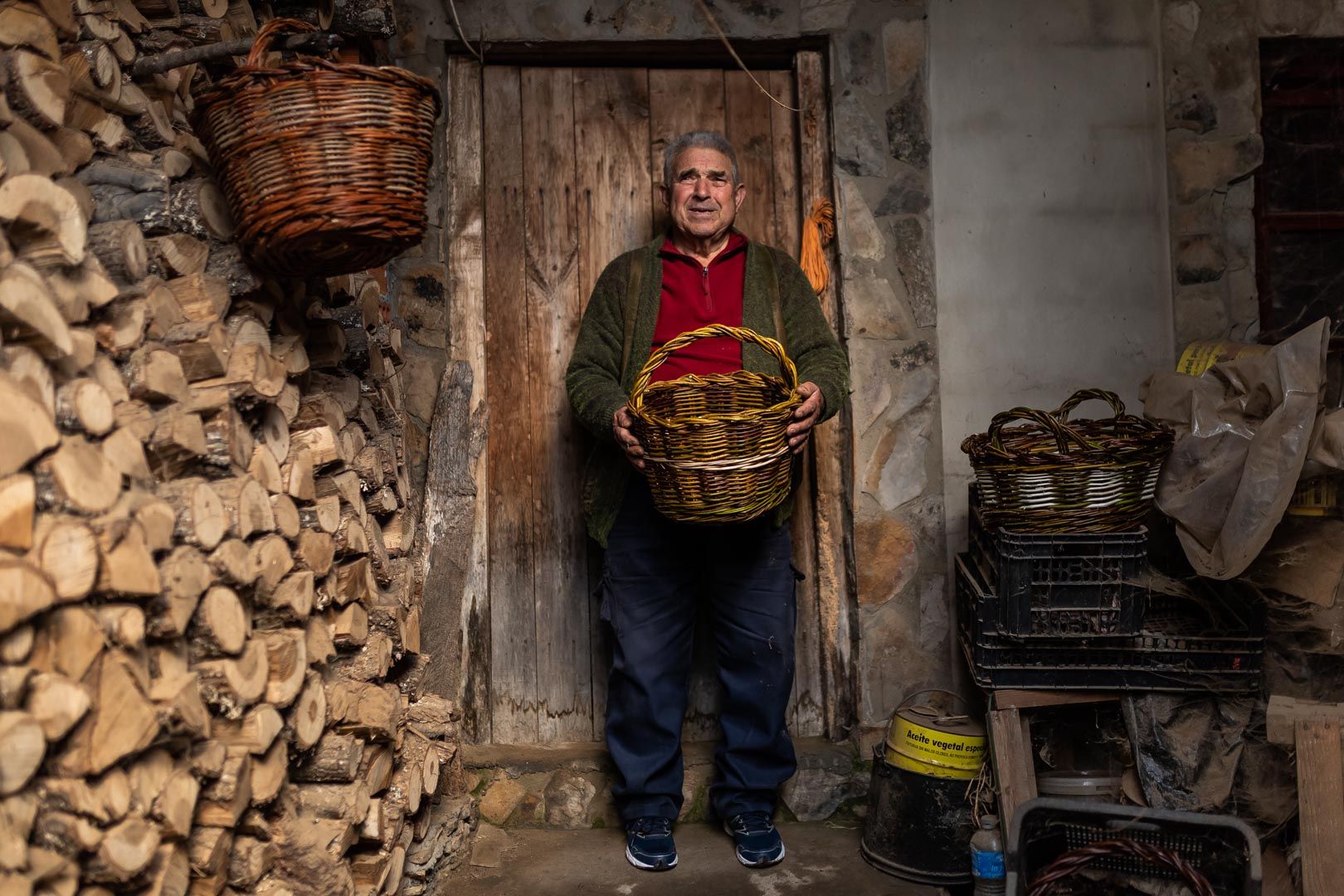 Eladio, el último mimbrero de Zamora