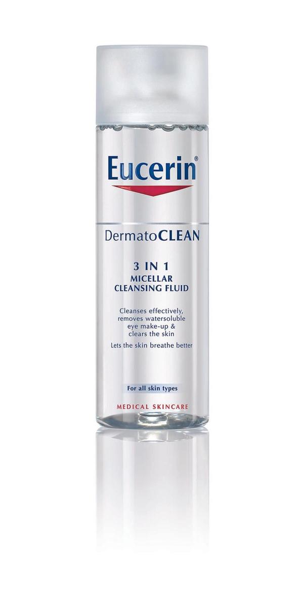 5. Solución micelar limpiadora DermatoClean, de Eucerin
