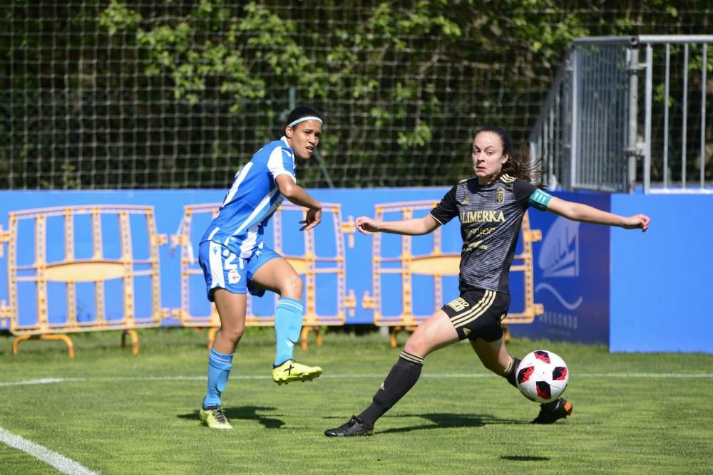 El Dépor Abanca golea 4-1 al Oviedo Moderno