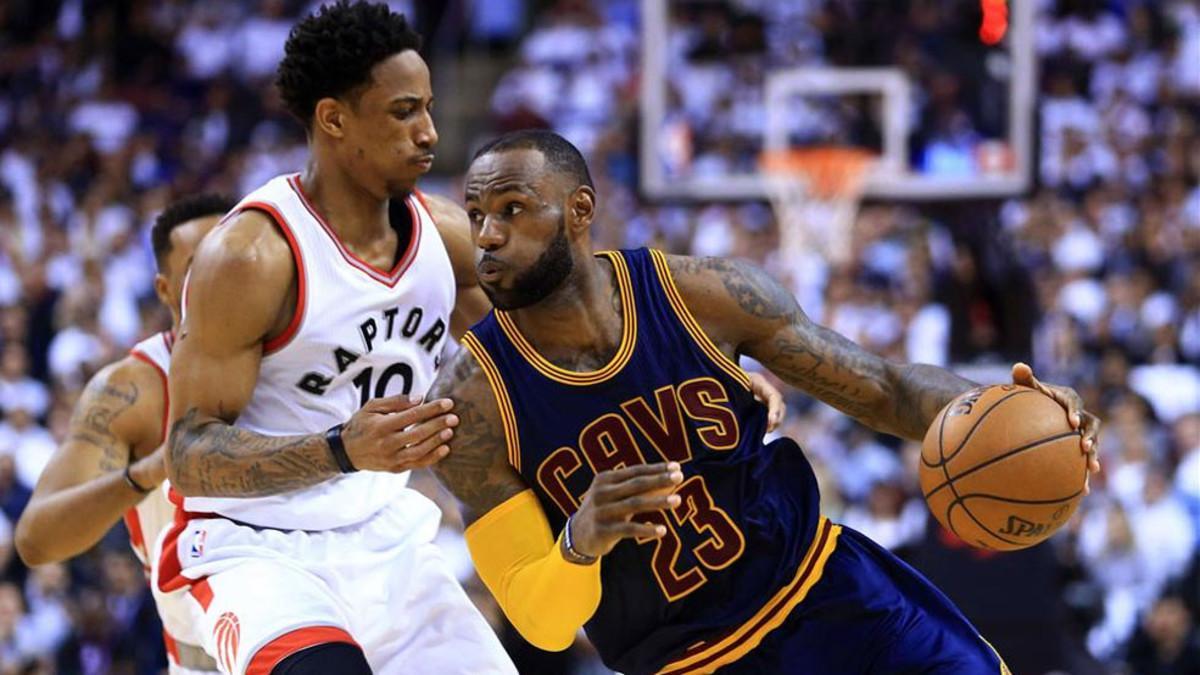 LeBron volvió a ser una pesadilla para los Raptors