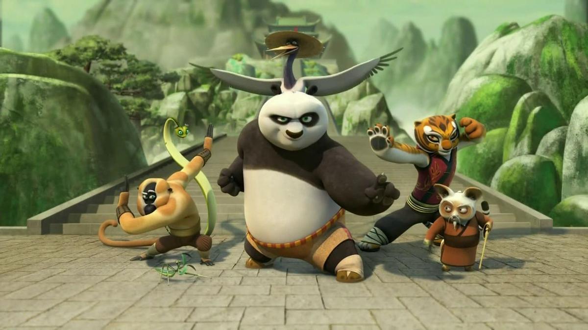 Kung Fu Panda: Les potes del destí