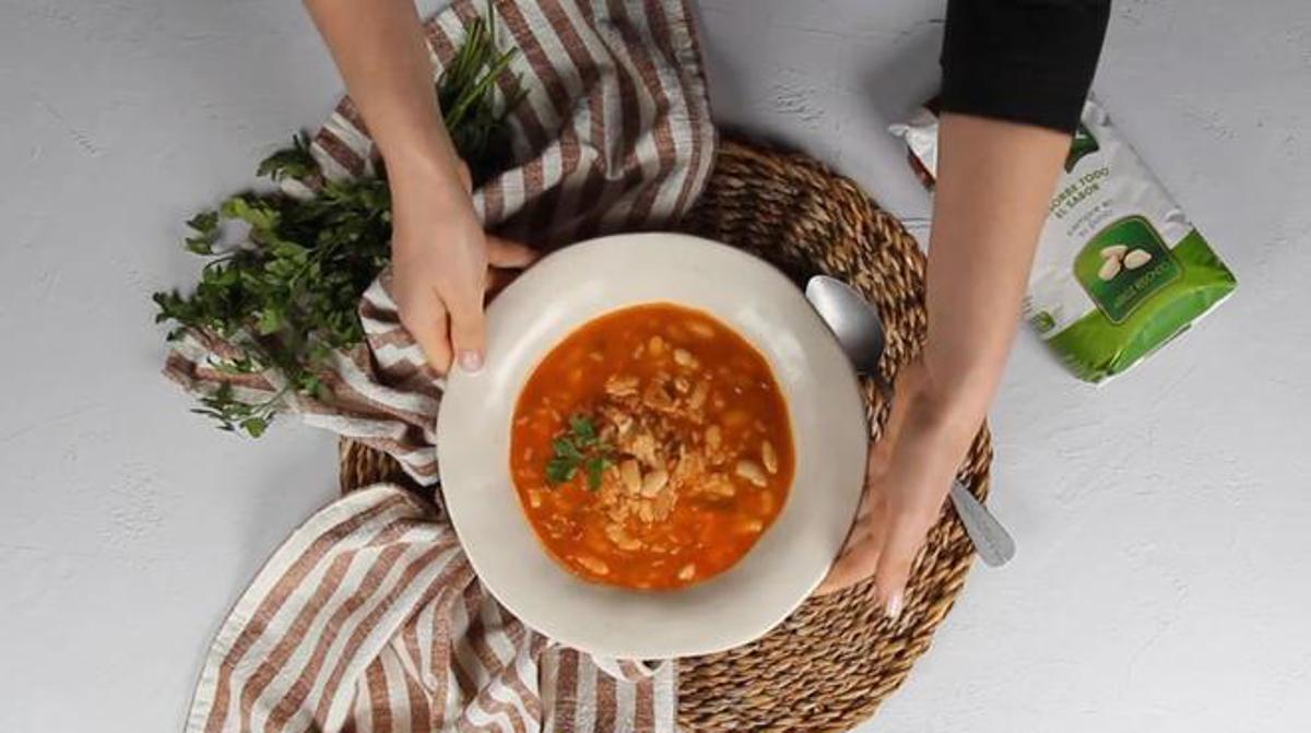 Arroz con habichuelas, uno de los platos más representativos de la gastronomía murciana