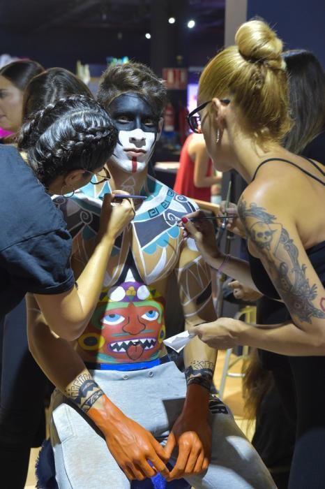 Exhibición de 15 artistas de Body Painting