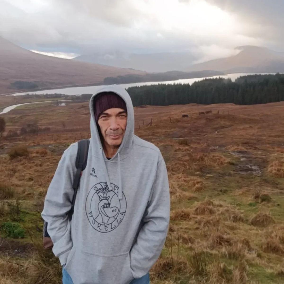 En su etapa de prejubilado, duranten un viaje.