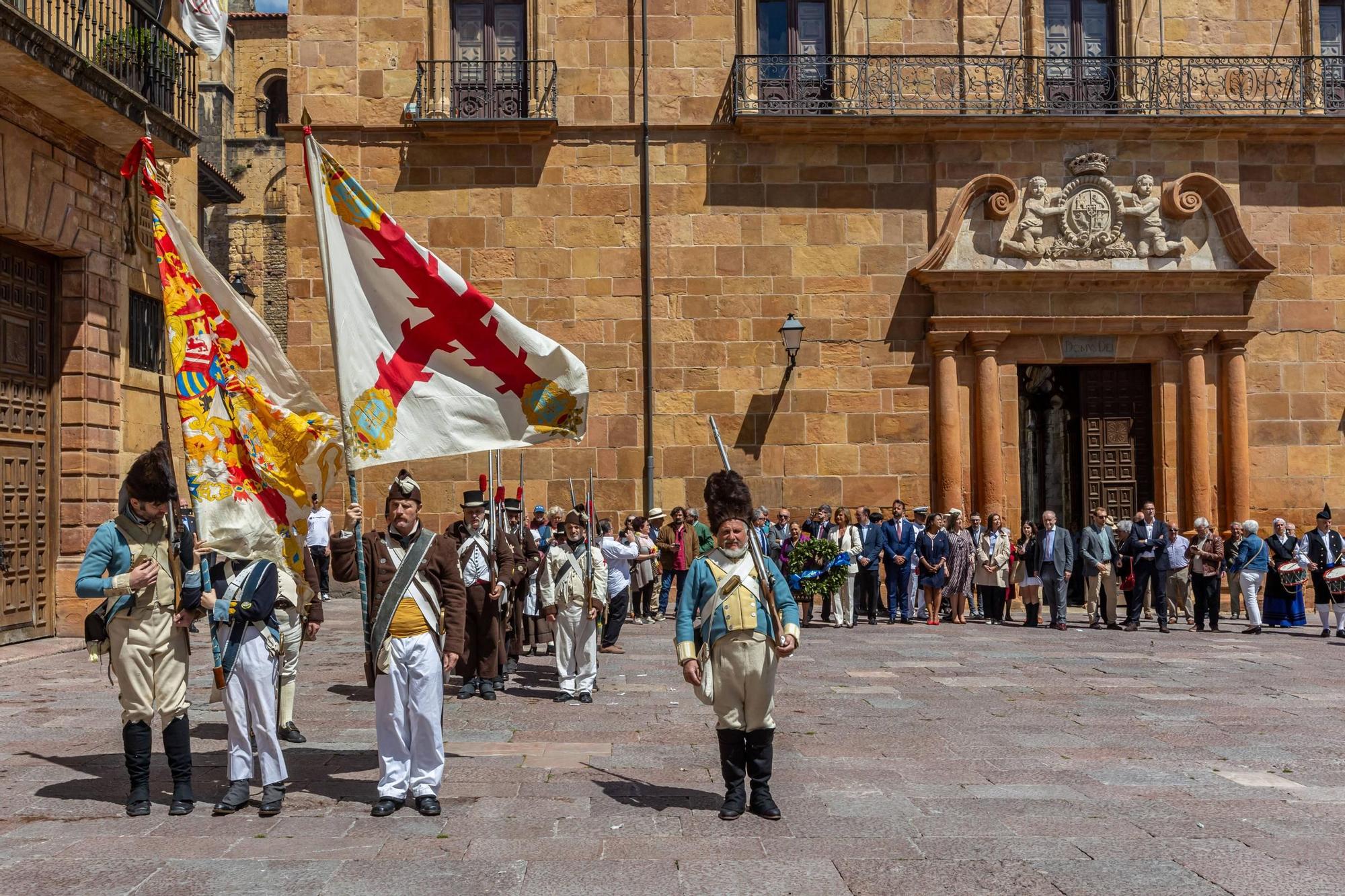 En imágenes | Recreación que conmemora la declaración asturiana de guerra a Napoleón