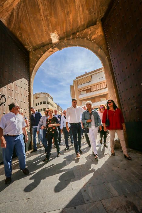 Visita de Pedro Sánchez a Orihuela