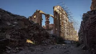 El pueblo viejo de Belchite, un símbolo de la guerra civil española abocado a desaparecer en 20 años