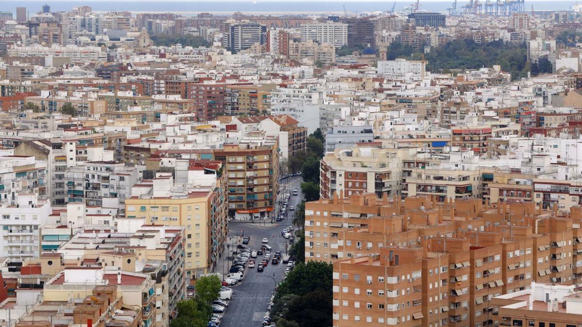 Panorámica de València capital. | MIGUEL ÁNGEL MONTESINOS