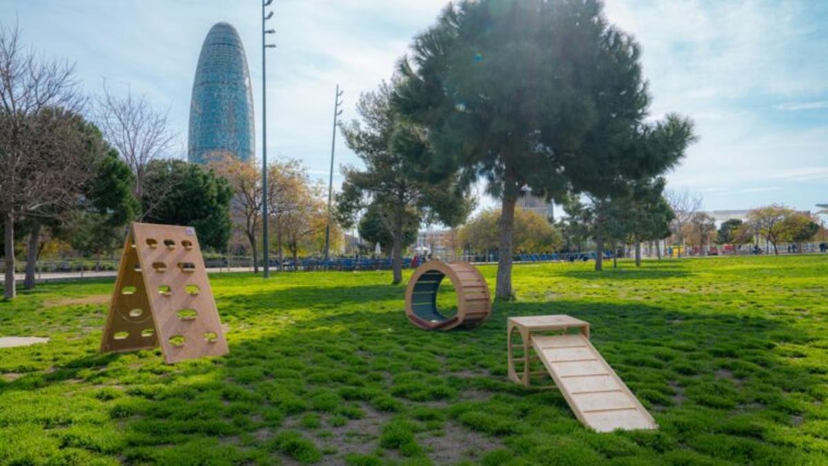 Espacio de Juego 0-99 de la Clariana de Glòries, en Barcelona