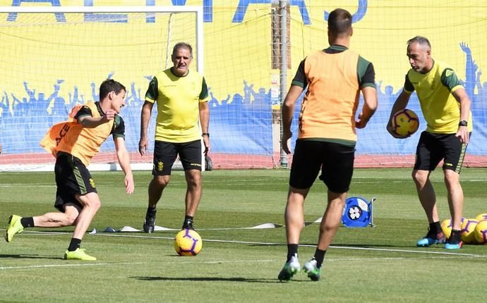 13/02/2019 TELDE. Entrenamiento Ud Las Palmas.  Fotografa: YAIZA SOCORRO.