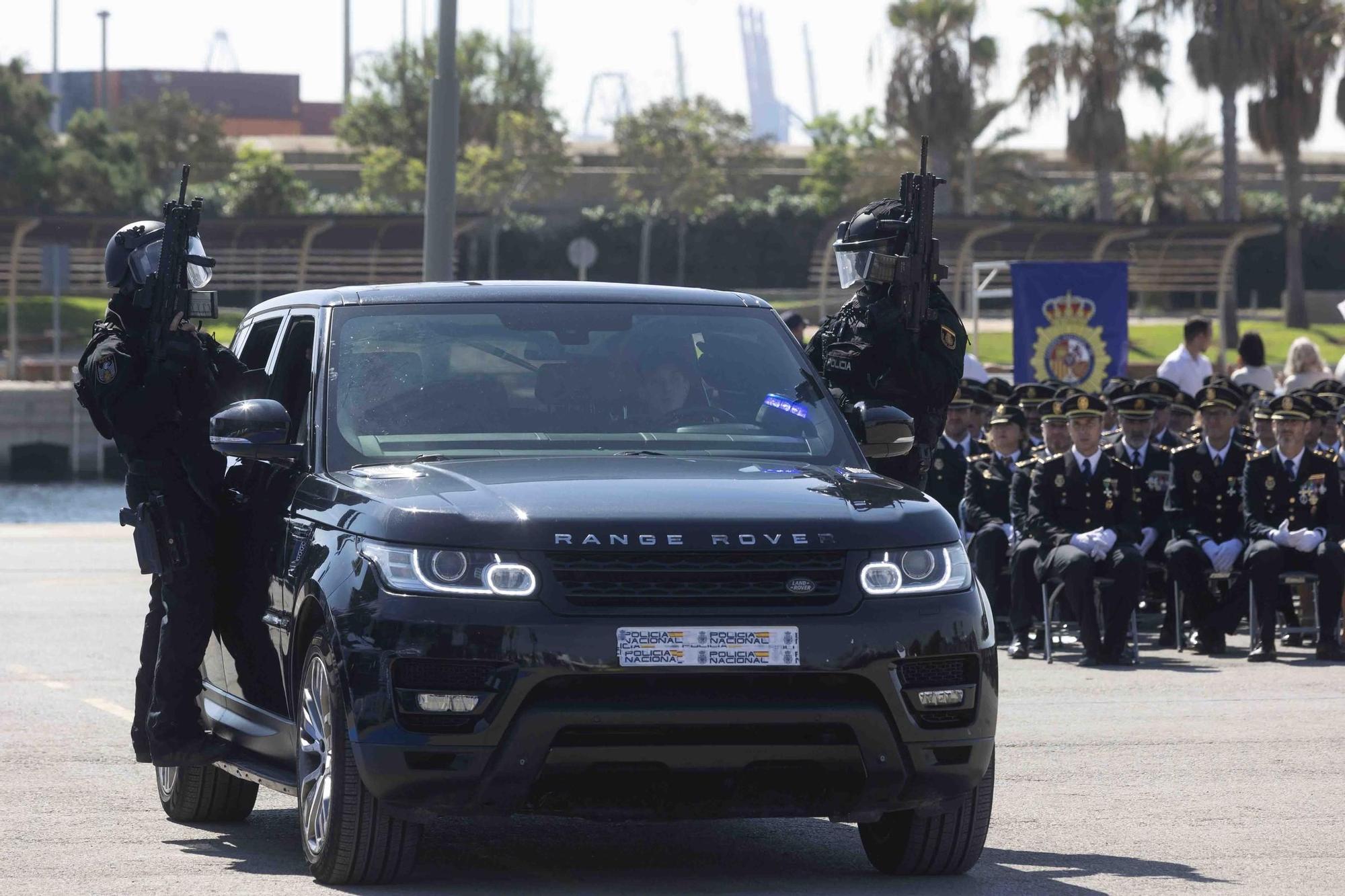 Actos de la festividad de la Policía Nacional