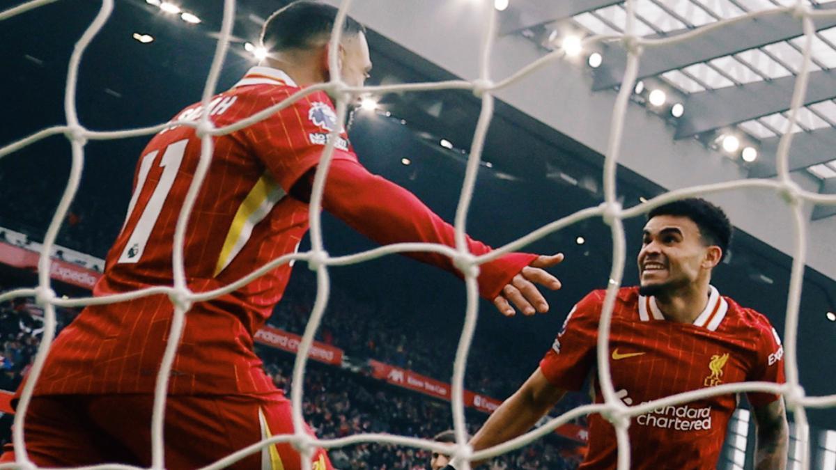 Salah y Luis Díaz, protagonistas ante los Wolves