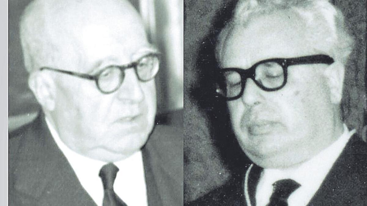 Otero Pedrayo e Fernández del Riego