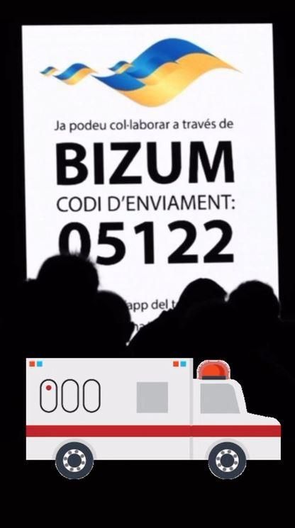 Crida a col·laborar amb la campanya per portar ambulàncies a Ucraïna