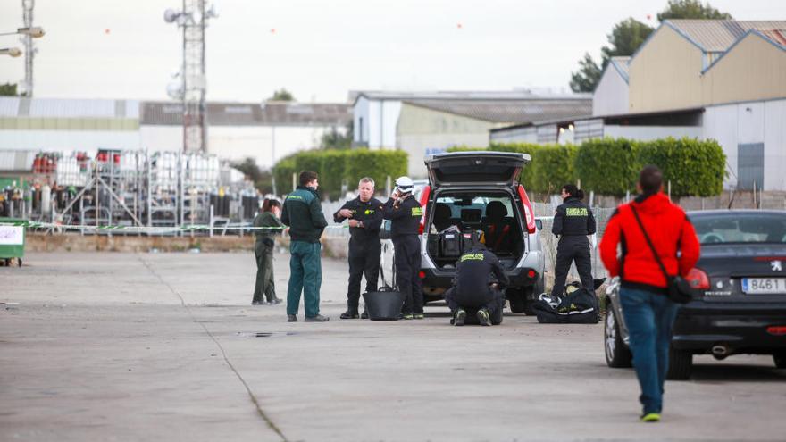 Prosiguen las pesquisas en las naves quemadas en el polígono de Marratxí