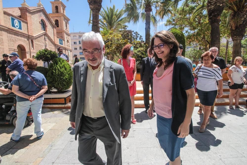 Visita de Mónica Oltra a Torrevieja