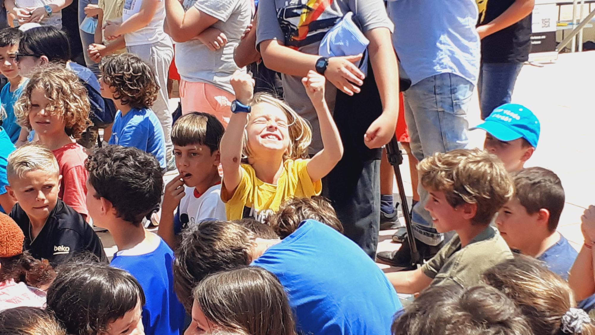 Pequeños maestros del reciclaje en Ibiza