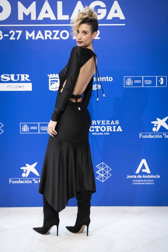 María Pedraza en el Festival de cine de Málaga