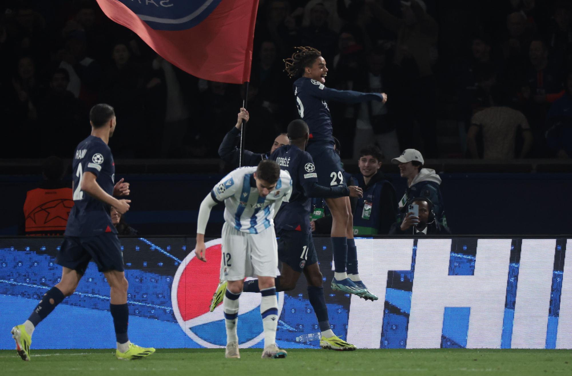 UEFA Champions League Round of 16, 1st leg - PSG vs Real Sociedad