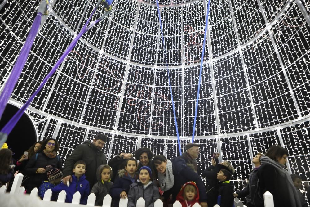 Luces de Navidad en Gijón