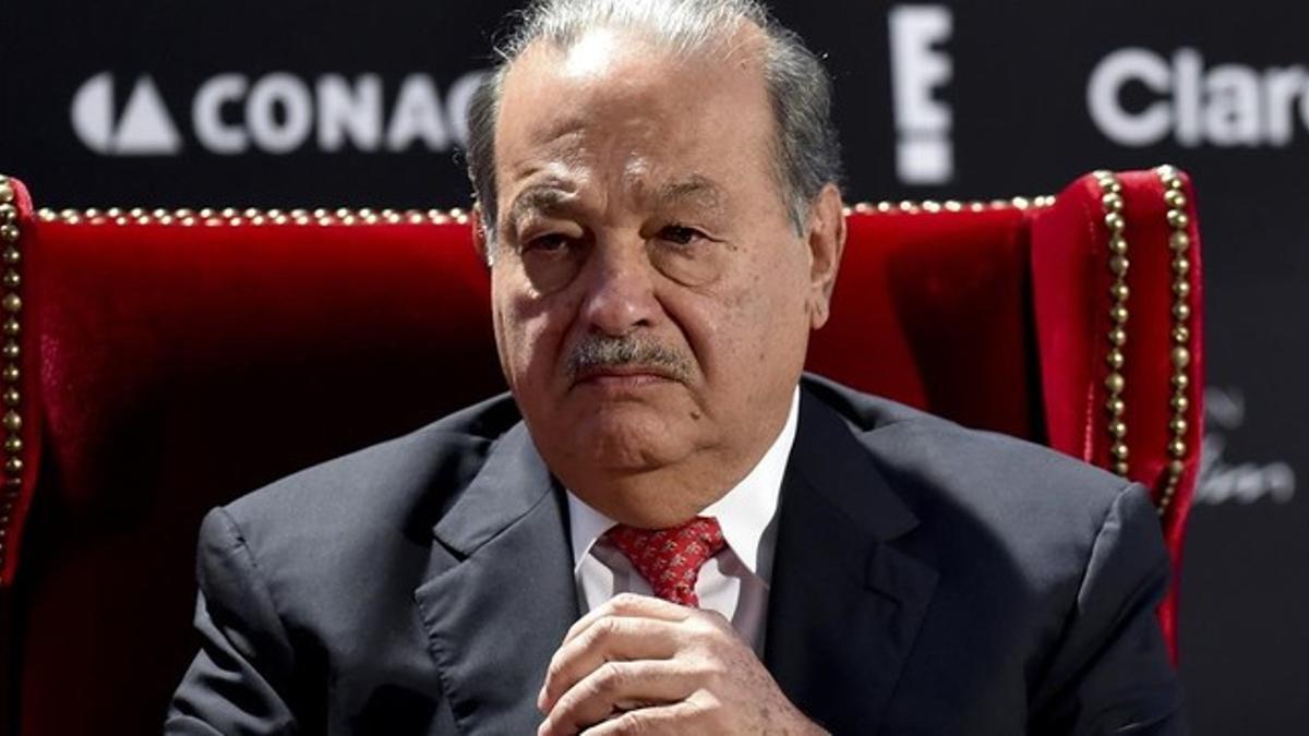 El empresario Carlos Slim.