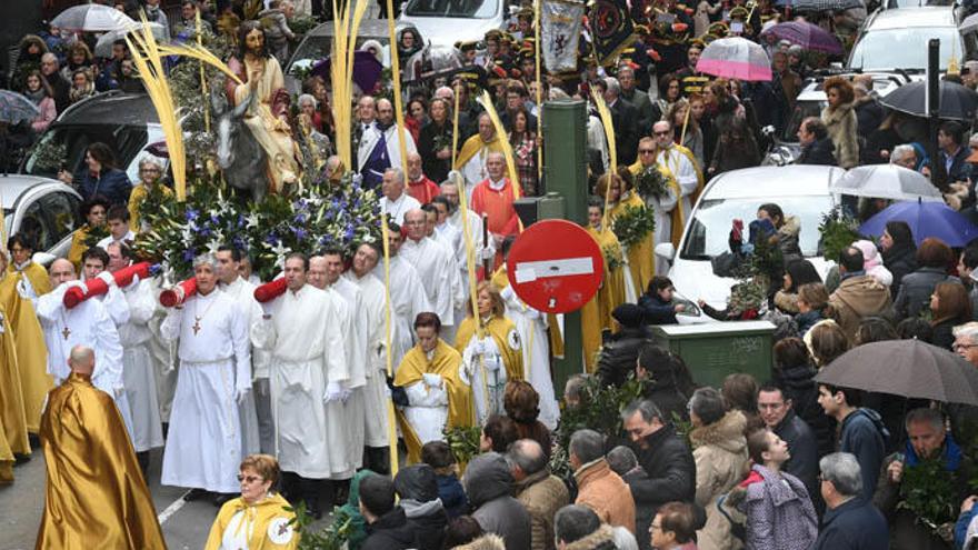 Procesión de &#039;La Borriquilla&#039; en A Coruña.