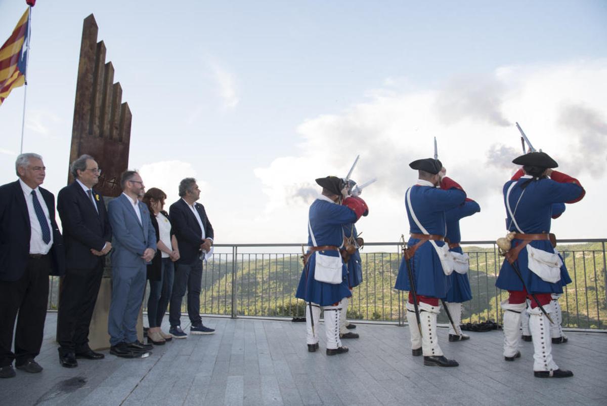 Talamanca commemora la batalla del 1714 amb Quim Torra