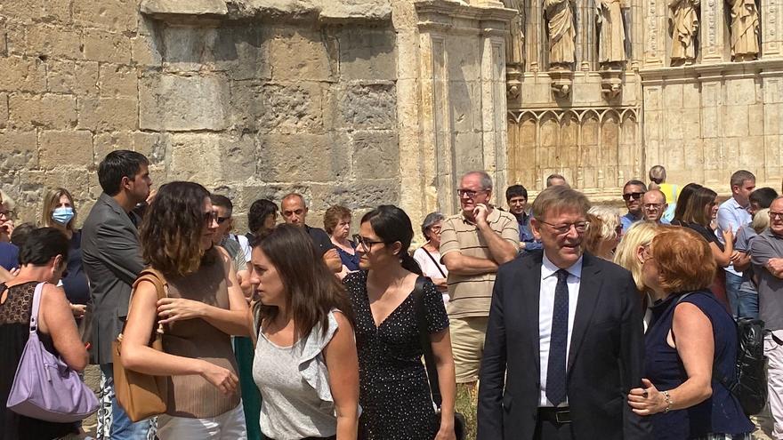 El funeral del padre de Ximo Puig, en imágenes