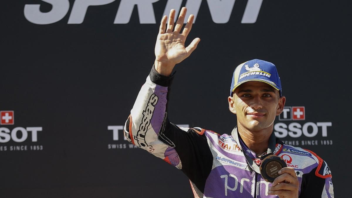 Jorge Martín, tercero en la carrera al sprint en Austria