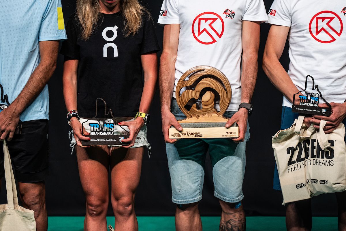 Entrega de premios de la 25ª The North Face Transgrancanaria