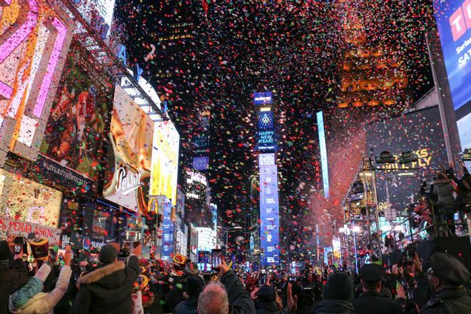 Nueva York es uno de los sitios más emblemáticos para disfrutar del Año Nuevo