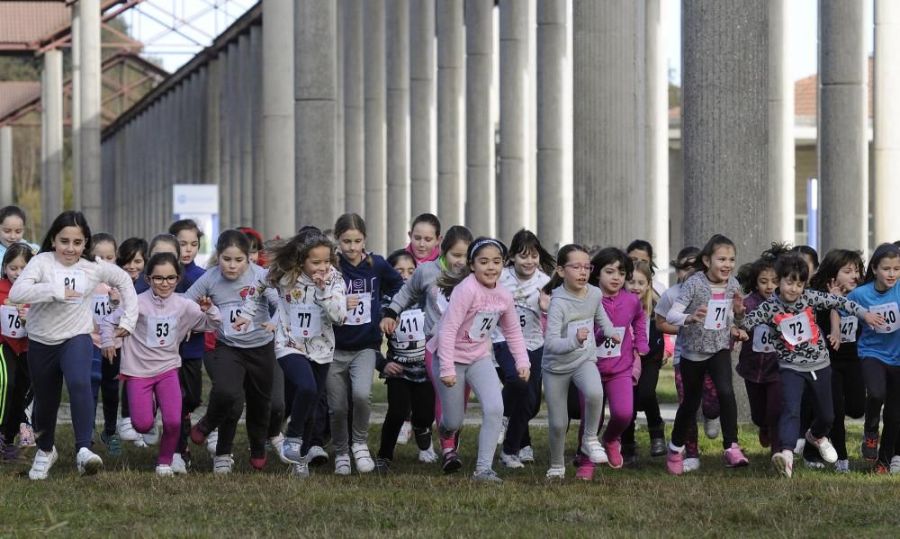 Cross escolar en Silleda: zancadas de convivencia