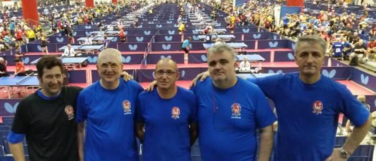 El Tennis Taula Xàtiva acude al Mundial de Veteranos