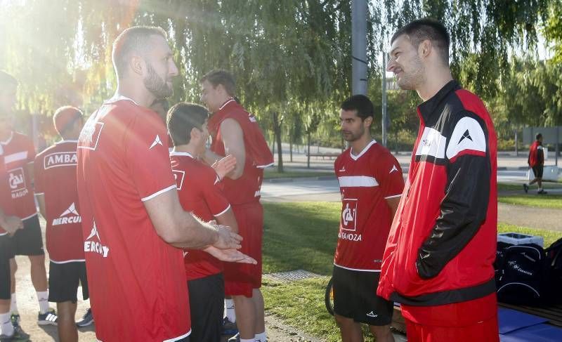 Entrenamiento del CAI Zaragoza