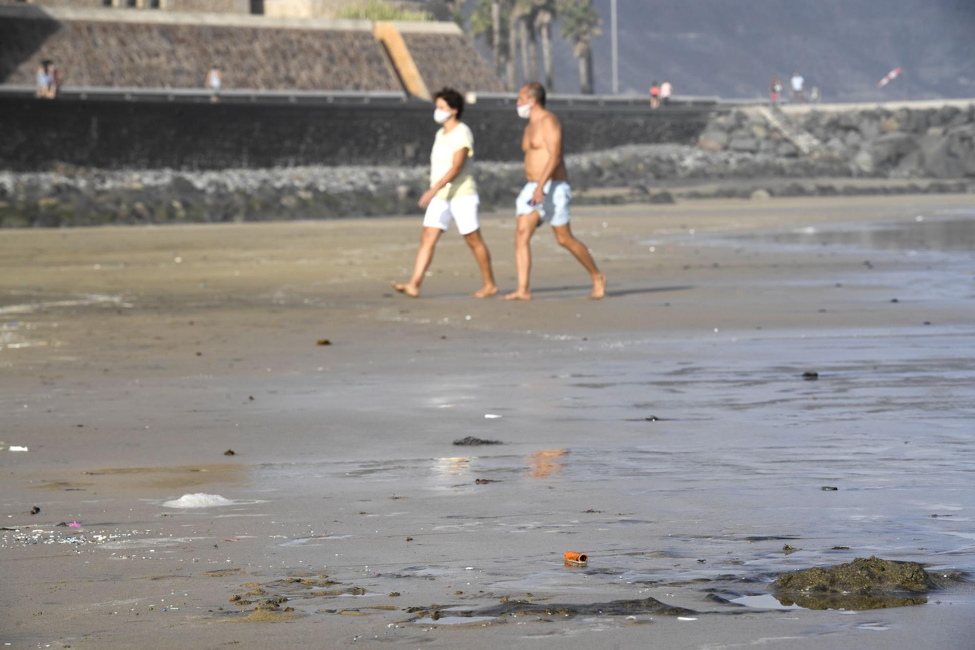 Microplásticos en Las Canteras