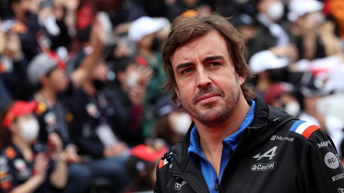 Fernando Alonso, piloto español de Alpine en la Fórmula 1