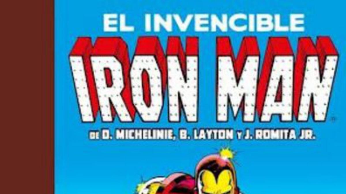 Portada de un cómic de Iron Man