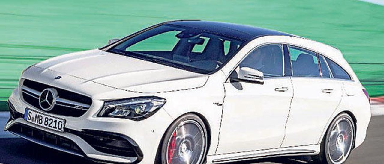 El renovado Mercedes-Benz CLA Shooting Brake