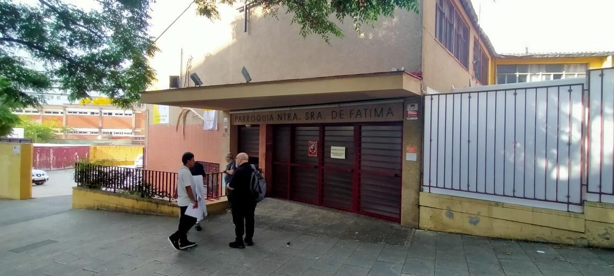 La parroquia Nuestra Señora de Fátima de Nou Barris ha sufrido un robo sacrílego la víspera de la llegada del Papa a Barcelona