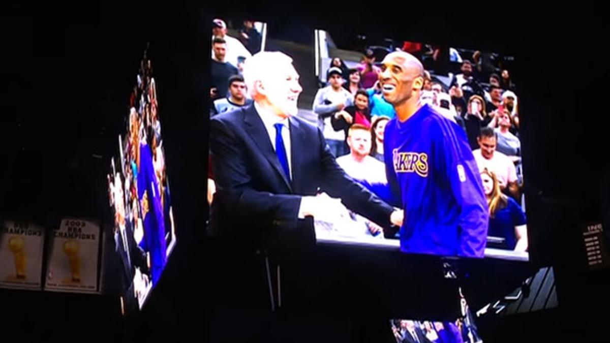 Respeto absoluto por Kobe en San Antonio