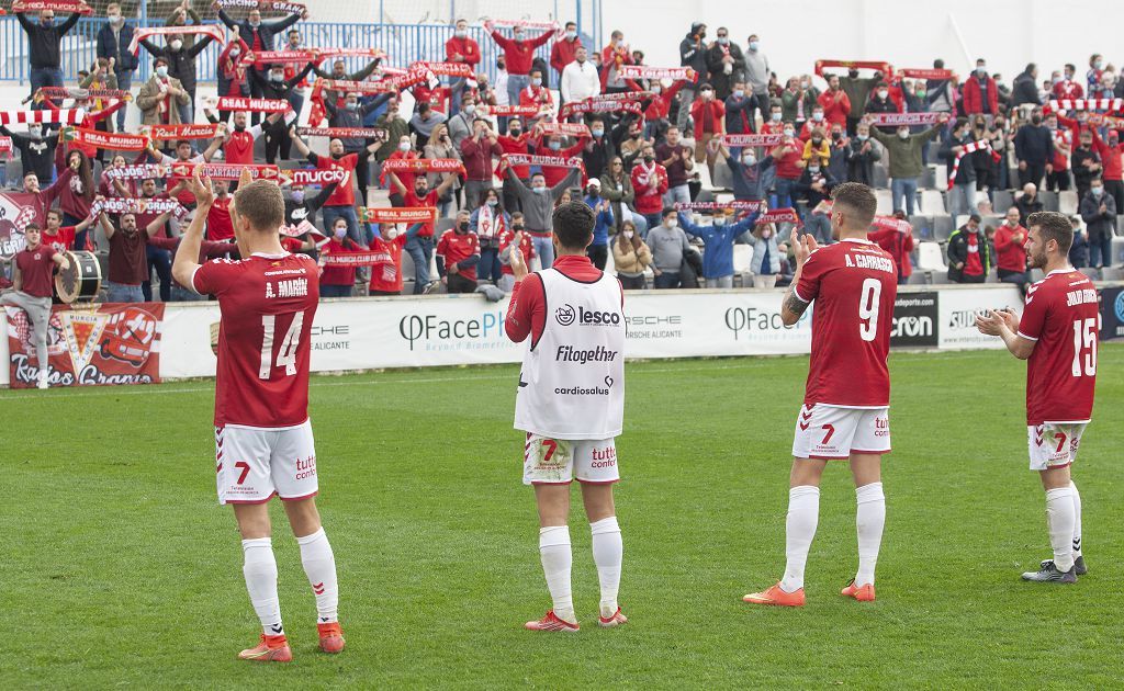 Así se ha vivido en imágenes el empate entre el Intercity y el Real Murcia