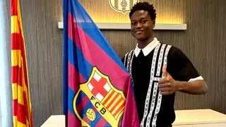 El Barça renueva a Baba Kourouma