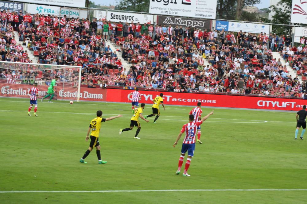 Les imatges del Girona - Saragossa