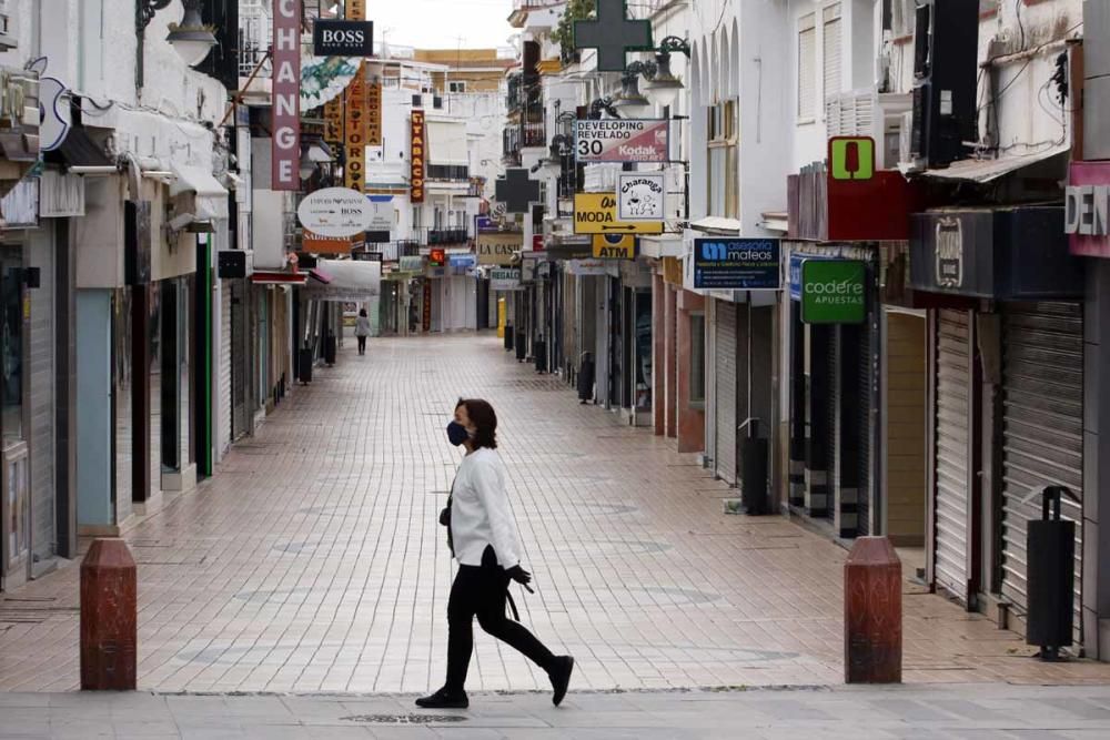 Lunes, 27 de abril | Las calles de Torremolinos durante el estado de alarma