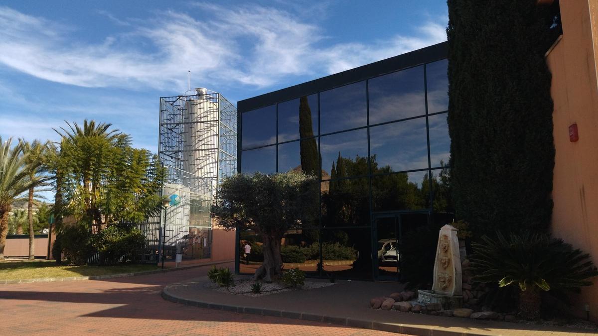 La planta desaladora de Xàbia