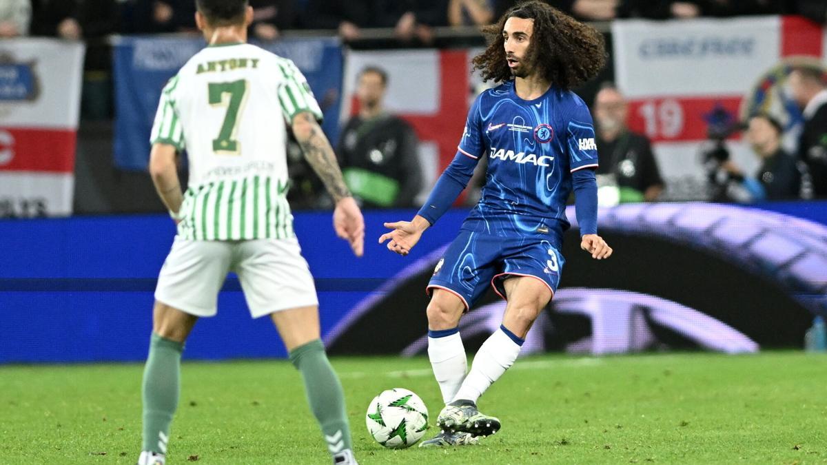 Cucurella baja de la nube a Antony